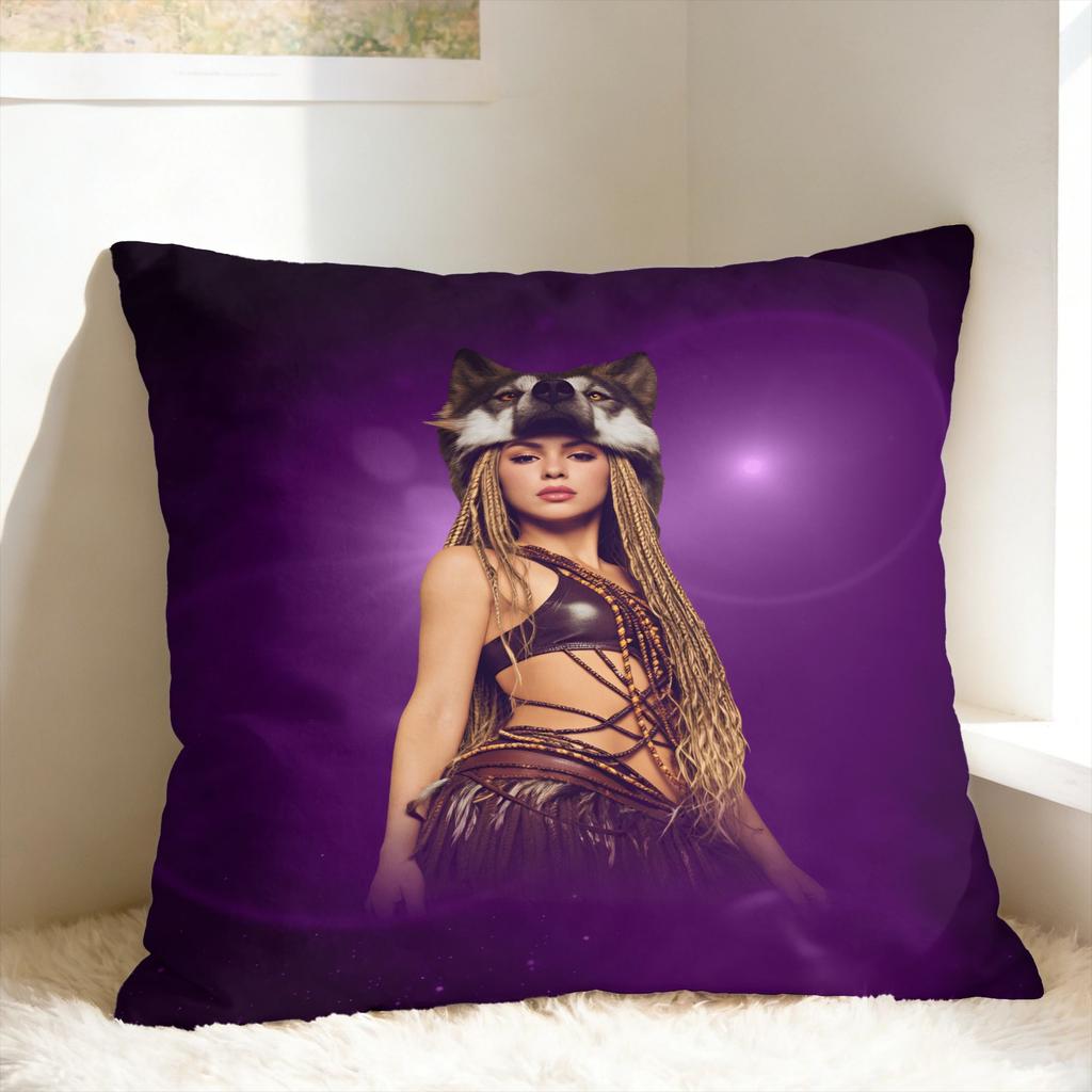 Federa per cuscino Singer S-Shakira Federa moderna per cuscino per divano, poltrona, letto, soggiorno Federe comode Regalo di compleanno