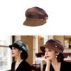 Fashionable Wool Mix Round Top Beret With Short Brim For Spring And Fall