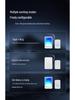 Wireless Battery-Powered Doorbell with Strong Flash, Service Call Button for Hearing Impaired and Elderly, Optional Mute Function.