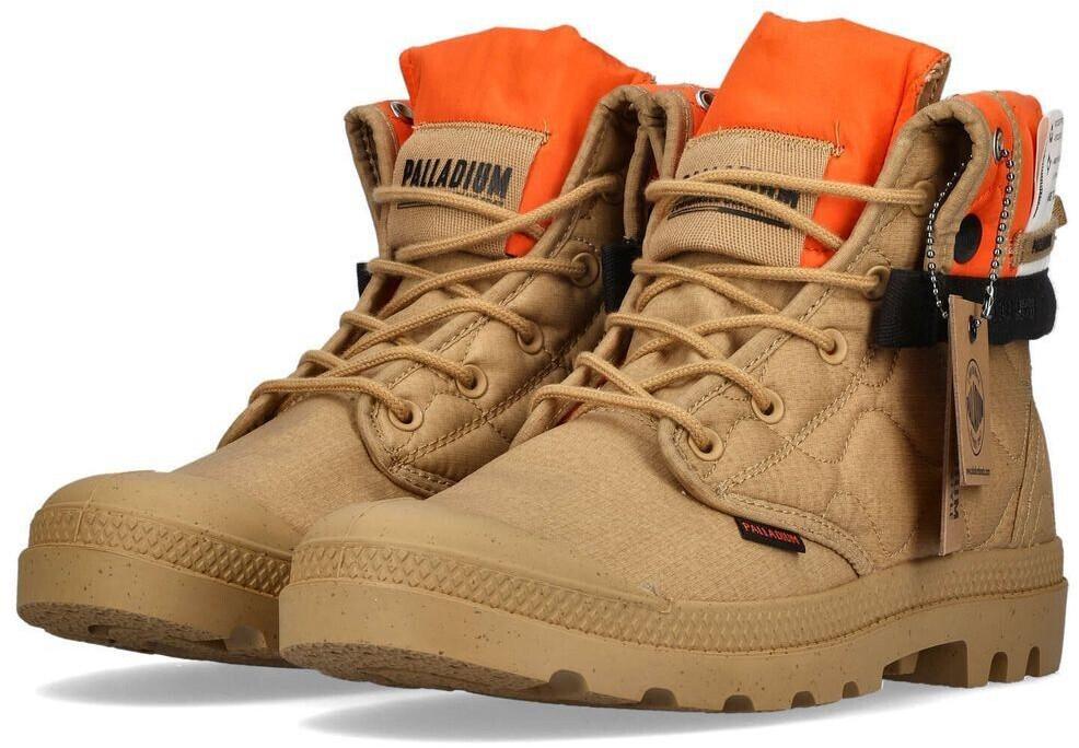 Palladium Baggy Re-Quilted Caramel Boots