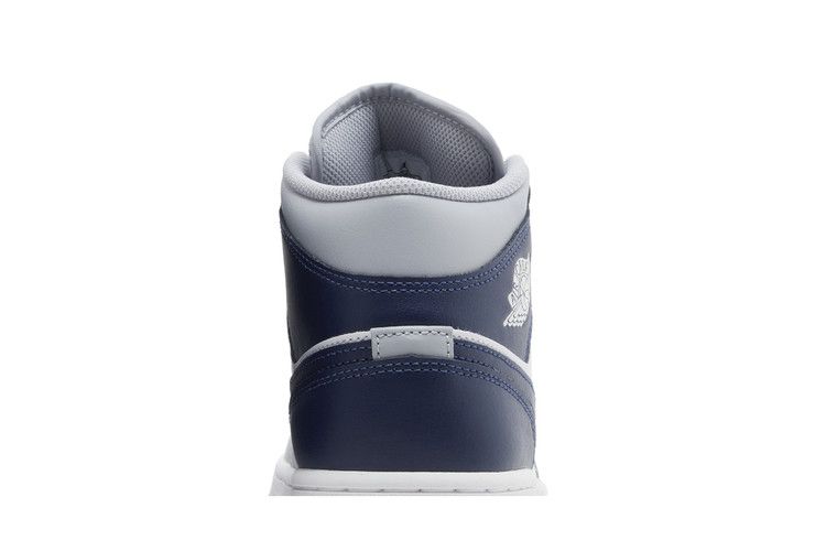 Jordan 1 Mid Wolf Grey Midnight Navy