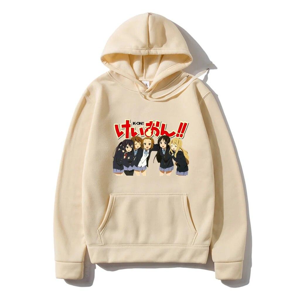 New Arrival K-ON 2D Unisex Hoodie printing Casual Fashion hall-match Hoodie Harajuku style Autumn Winter Unisex Street Clothes