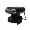Portable Car Heaters Defroster 21V Li Ion Battery Operated Winter Air Warmer and Cooler Blower with Dual USB Charging Ports