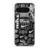 Case for Google Pixel 9 Pro Nike Air Logo Download Nike Graffiti Black and White