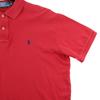 Seconde vie - Polo manches courtes Homme Rouge - Bon état