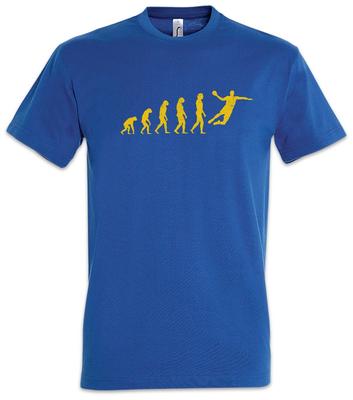 Handball Evolution T-Shirt Human Coach Player Fun Training Fitness Sport Game