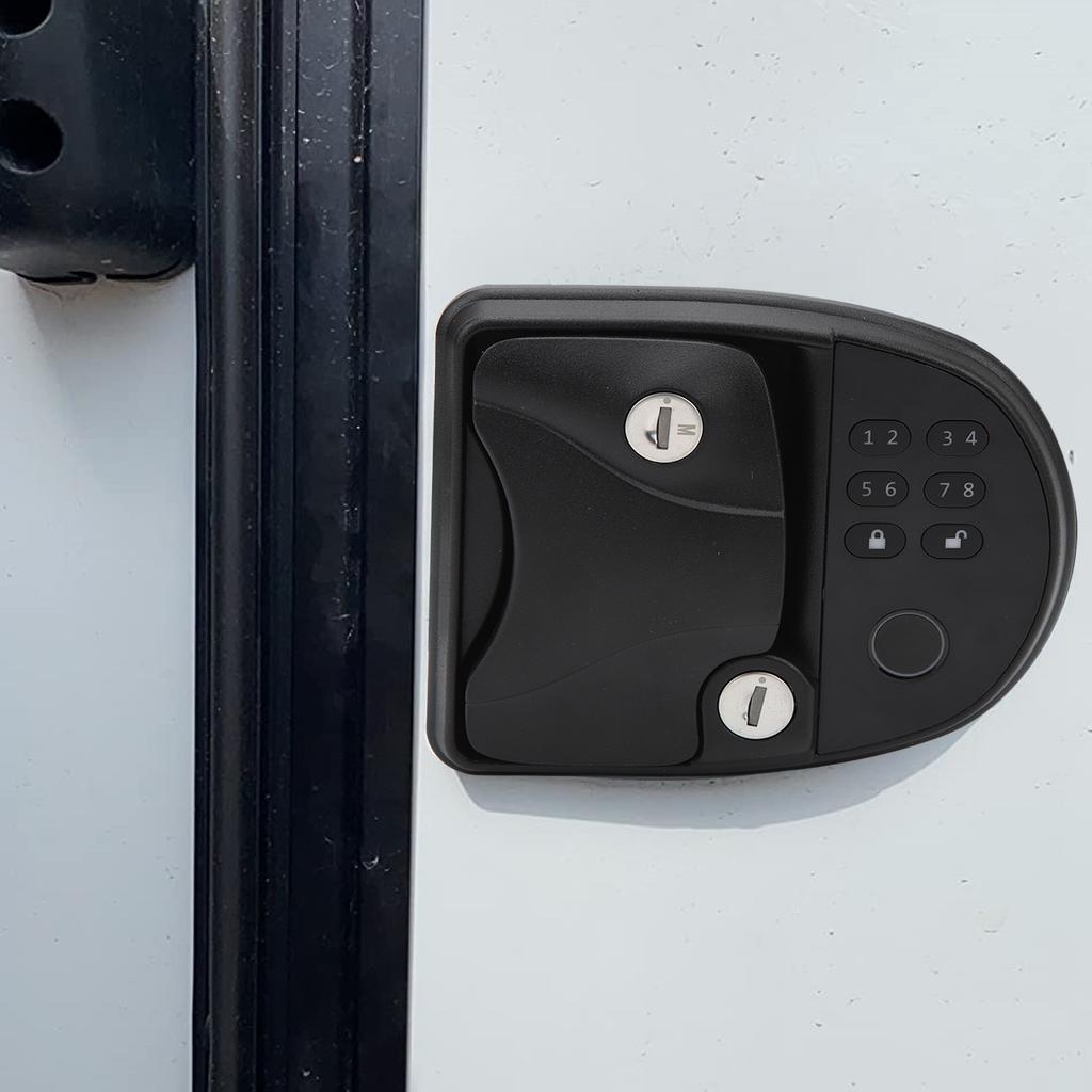 Keyless vstupní klávesnice pro obytné vozy, dálkové ovládání, digitální zámek dveří, západka, klika, sada zadlabacích zámků pro karavany, páté kolo