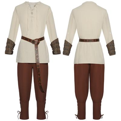 Men's Halloween Pirate Costume Men's Stage Costume Cosplay Costume
