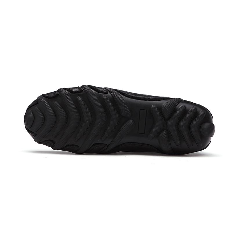 Genuine Leather Loafers Men Casual Shoes Luxury Designer Slip on Flats Formal Mens Moccasins Italian Black Male Driving Shoes