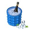 Moule à glaçons - Ice Genie - Silicone - Forme ronde Ø13 cm - Couvercle hermétique
