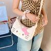 Lightweight Cute Cat Bag Teens Nylon Illustration Casual Outings