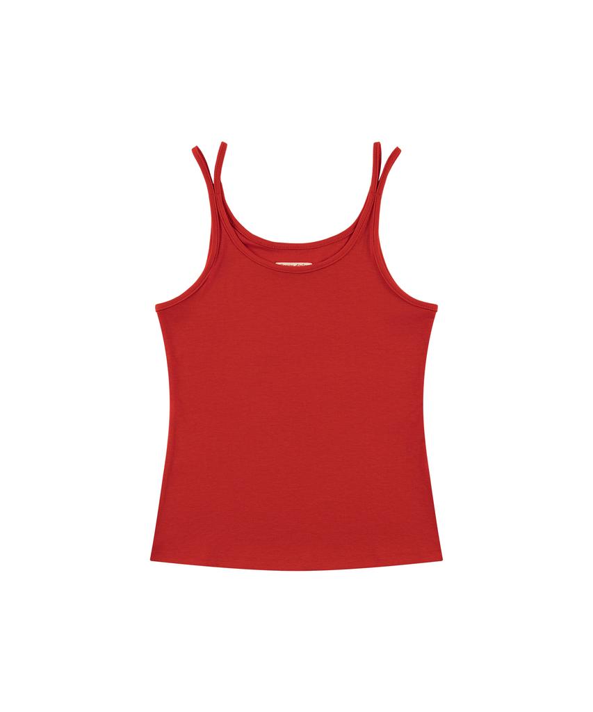 Banwonateullie A3591 Double String Sleeveless_Red
