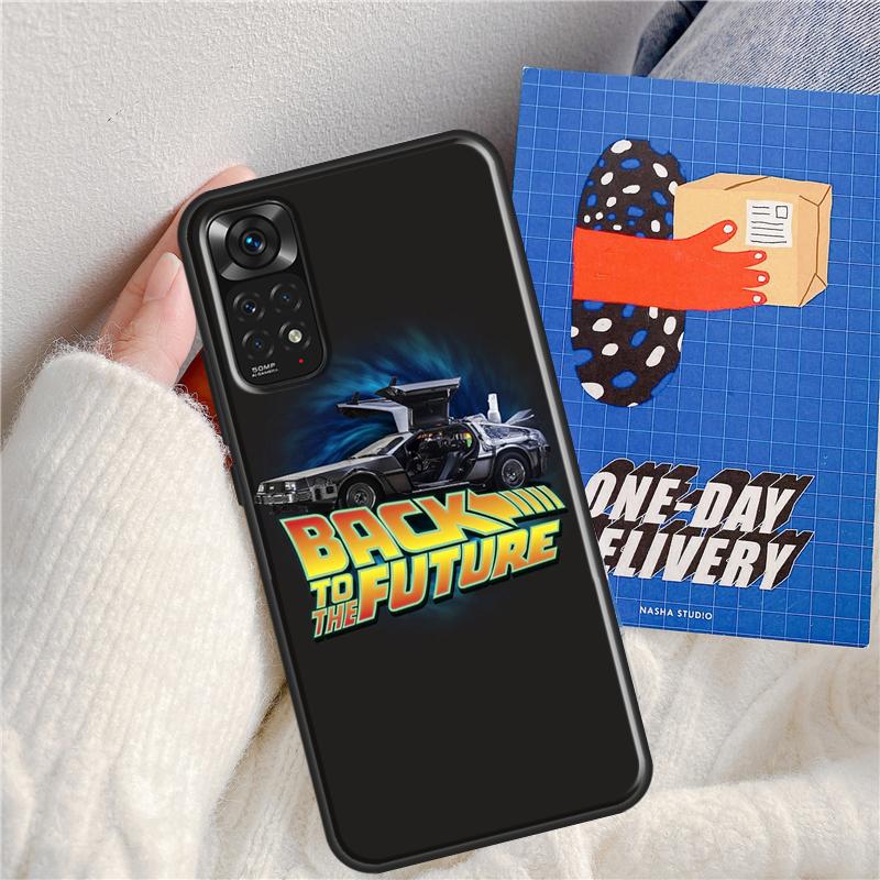 

Back to the Future Cool Case For Xiaomi Redmi Note 11 9 8 10 Pro Note 11S 9S 10S Cover For Redmi 9 10 9A 9C 10C Redmi 9C
