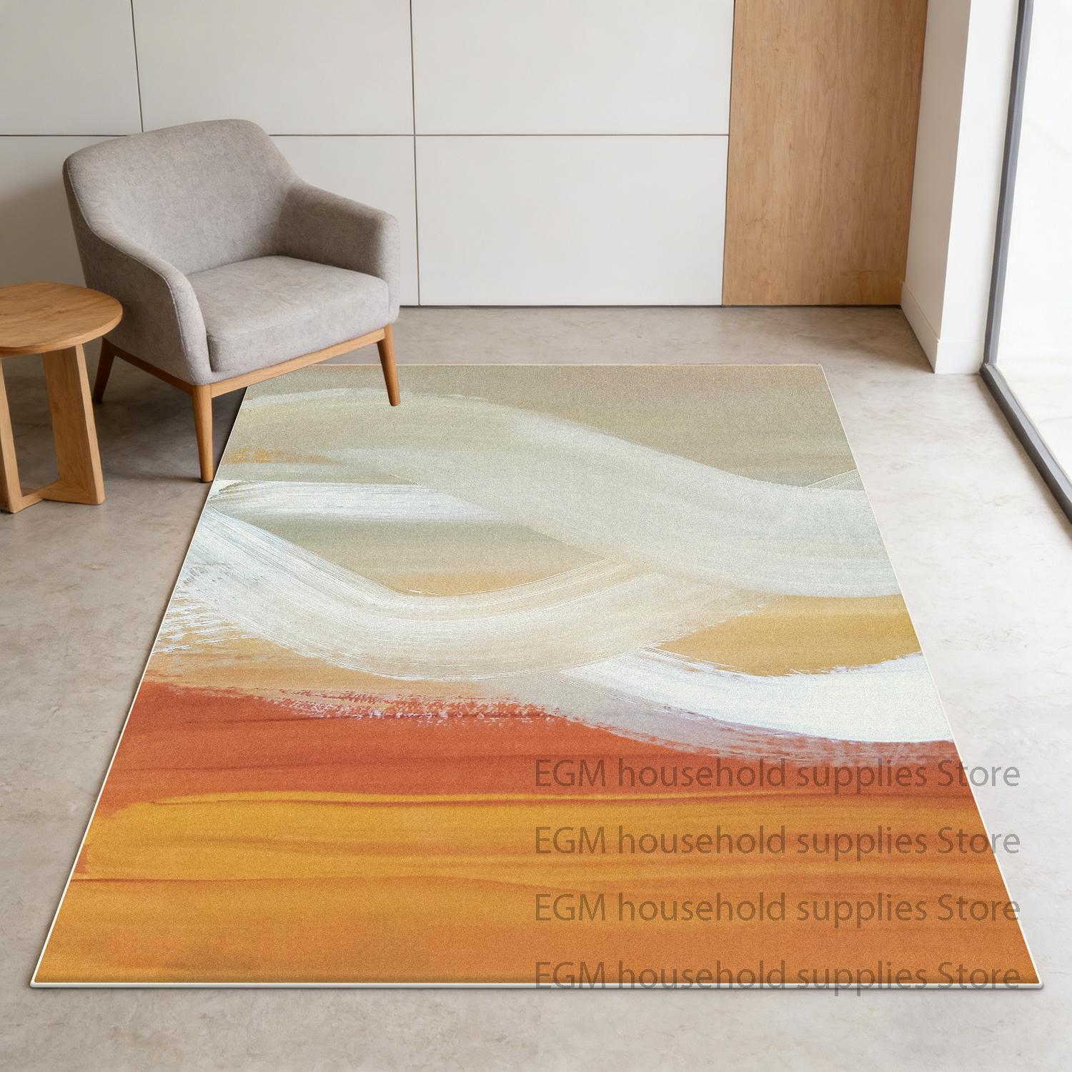 

Geometric Carpets Modern Living Room Decoration Coffee Tables Soft Rug Non-slip Bedroom lounge study Floor Mats Easy cleaning 60x90cm