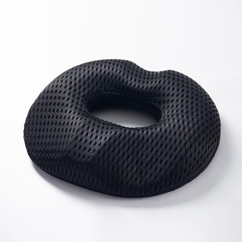Ergonomic Memory Foam Donut Seat Cushion,Anti-Hemorrhoid, Tailbone Support Pillow with Non-Slip Base,Removable Cushion