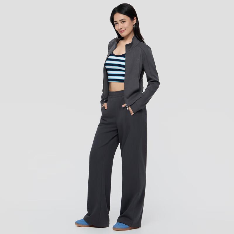 GAP Women's Air Sandwich Logo Stand-Collar Jacket