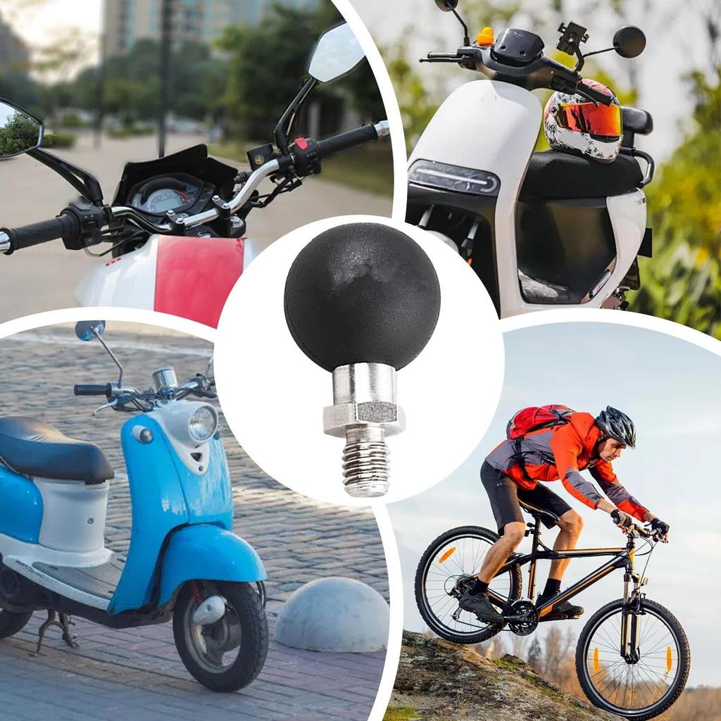 Ball Mount Holder - Ball Head Adapter for Bike Mirror Mount | All Around