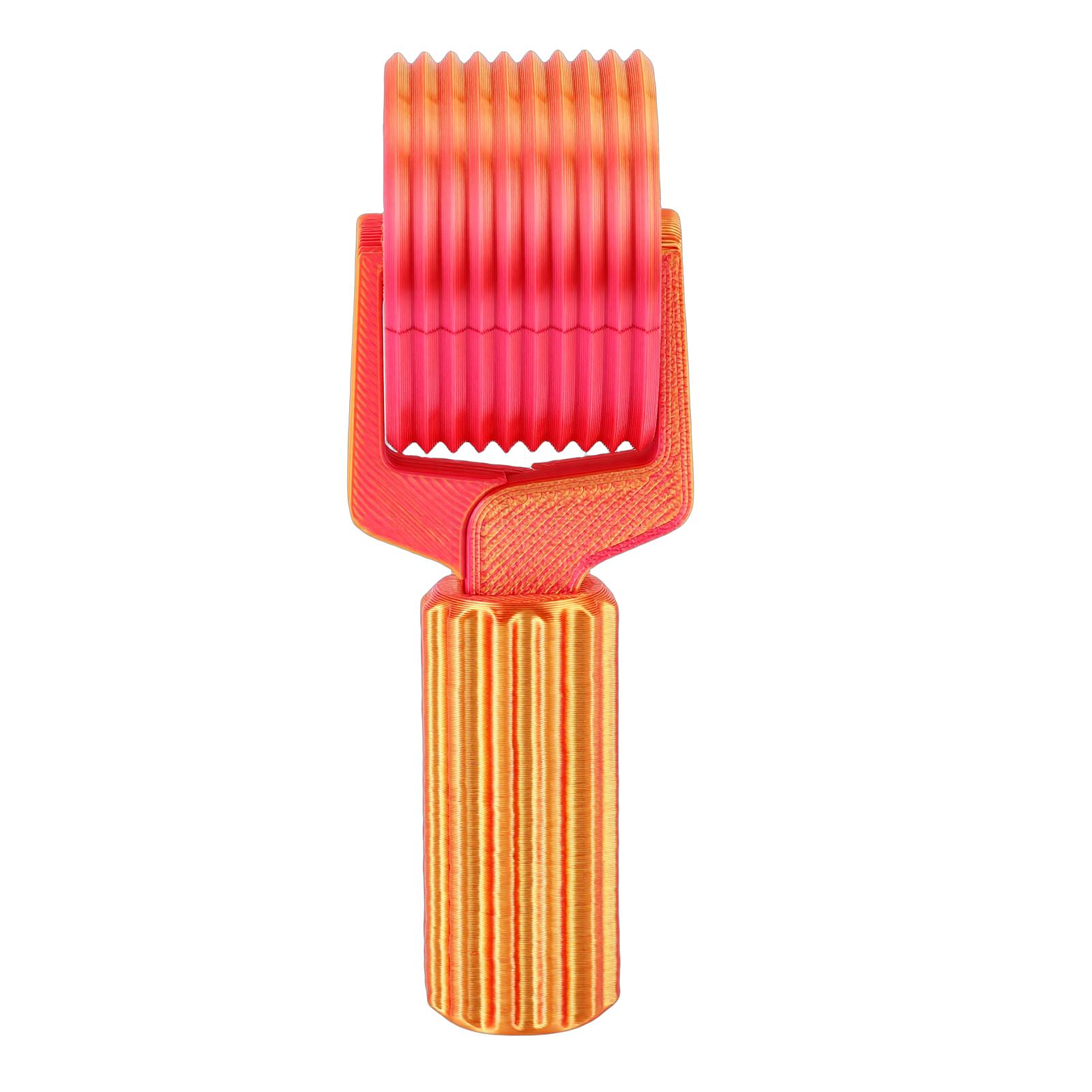 Rhinestone Painting Roller Easy Grip Handheld Rhinestone Embroidery Press Roller for   Pressing Red Gold Gradient Color