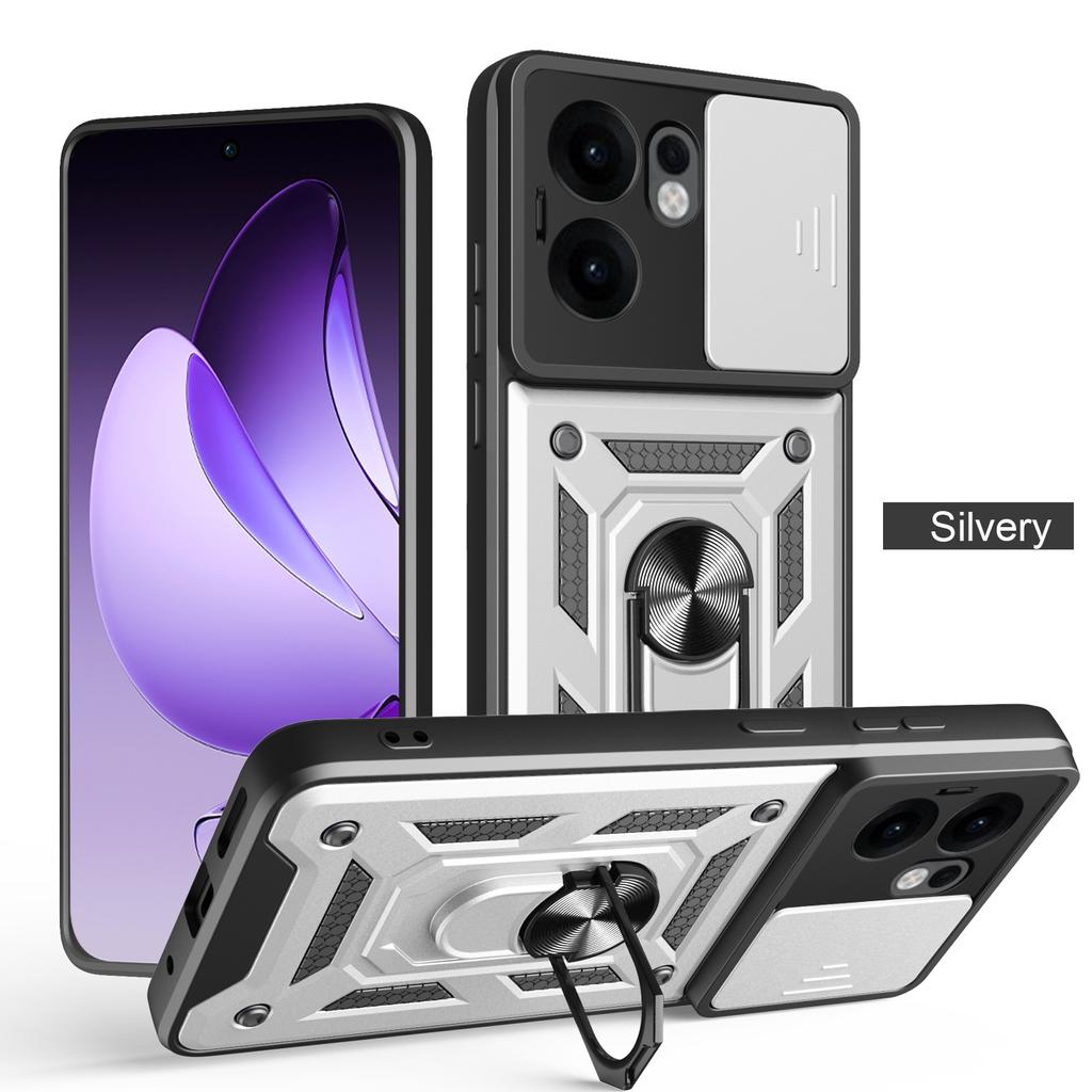 Military Armor Case For OPPO Reno13 F FS Cover For Reno 13 Pro 13F 13FS Cover With Ring Stand Holder Coque Fundas