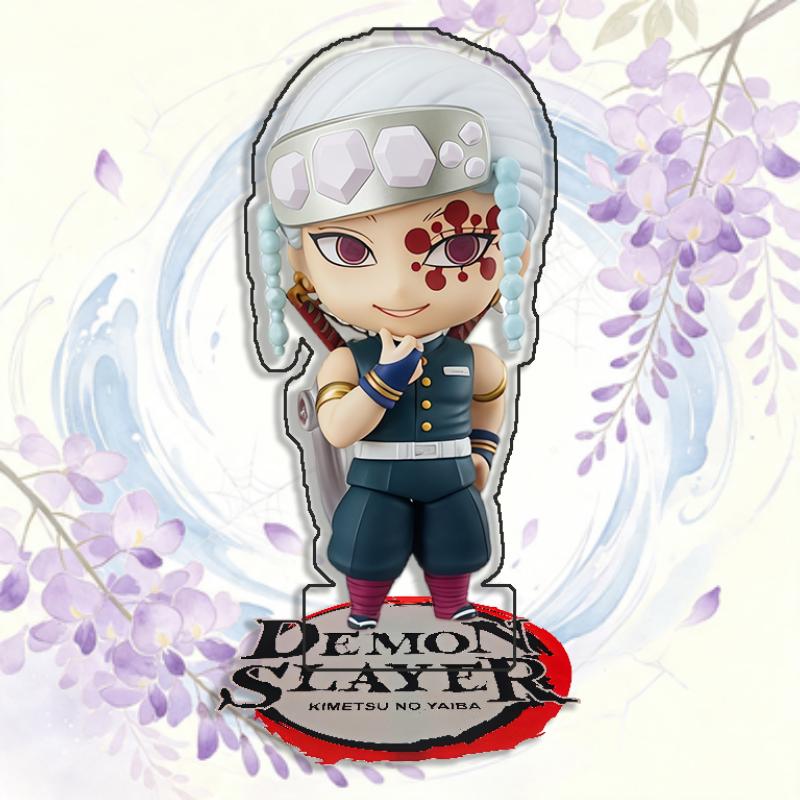 Standing Sign for Demon Slayer Tengen Uzui Muichiro Tokito Acrylic Desktop Stand Decorating Self Made Collection Toy Fans Gift