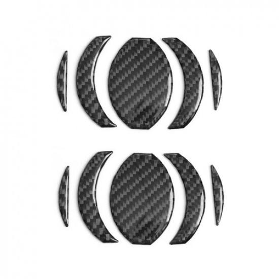 10Pcs Carbon Fiber AC Air Vent Outlet Cover Trim For Suzuki Grand Vitara 2006-13