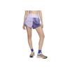 Nike Trail Repel Color Block Tie-Dye Mid-Rise Sports Casual Shorts Women shorts Lavender FN2648-512