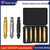 High-Speed Steel Double-Ended Screw and Wire Extractor Set 4341