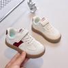 Children's Board Shoes Men's and Girls' Sports Shoes Soft-soled Casual Shoes 2025 Spring New Little White Shoes German Training Shoes Children's Shoes