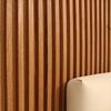0.45m Anti Fouling Striped Grille Waterproof PVC Wallpaper Living Room Kitchen Sticker