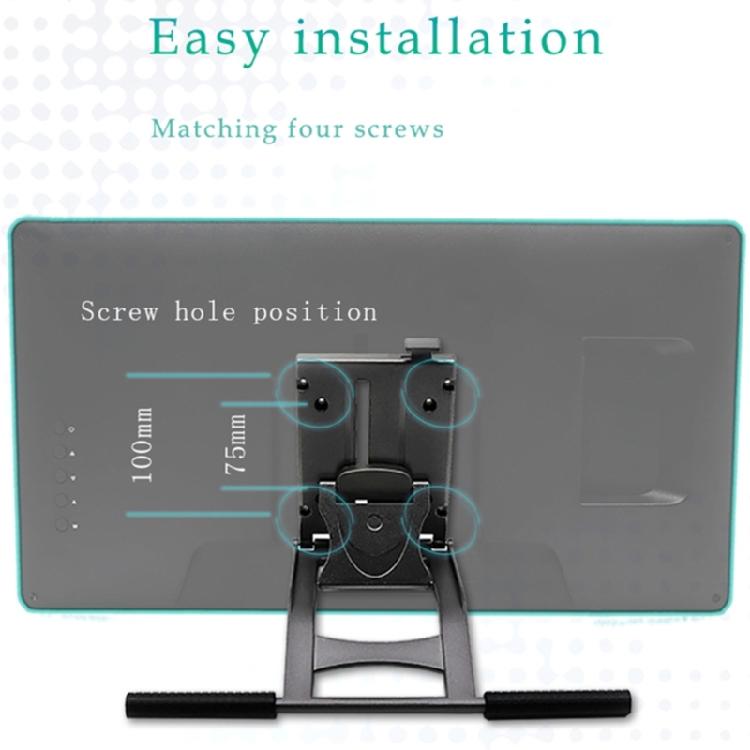 Ergonomic 27inch Tablets Stand For Kamvas 19 22 24 Plus Artist Frame Holder Multiple Position Adjustment