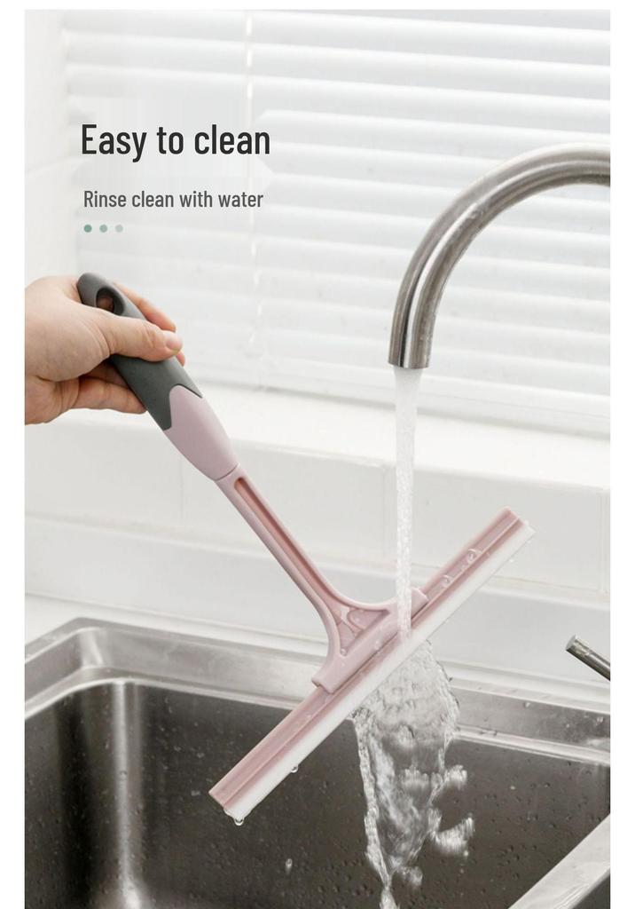 Silicone Window, Mirror & Countertop Squeegee Cleaner