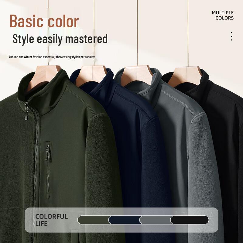 JEANSWEST LIFE Men's Winter Warm Fleece Jacket