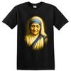 T-shirt Ritratto di Madre Teresa Santo Religioso Arte Cattolica Maglietta
