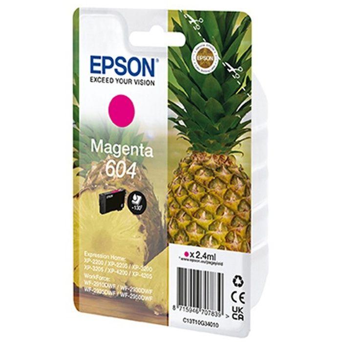 Ink Cartridge - Epson - Magenta Pineapple - Color: White - Mixed - 8715946707846