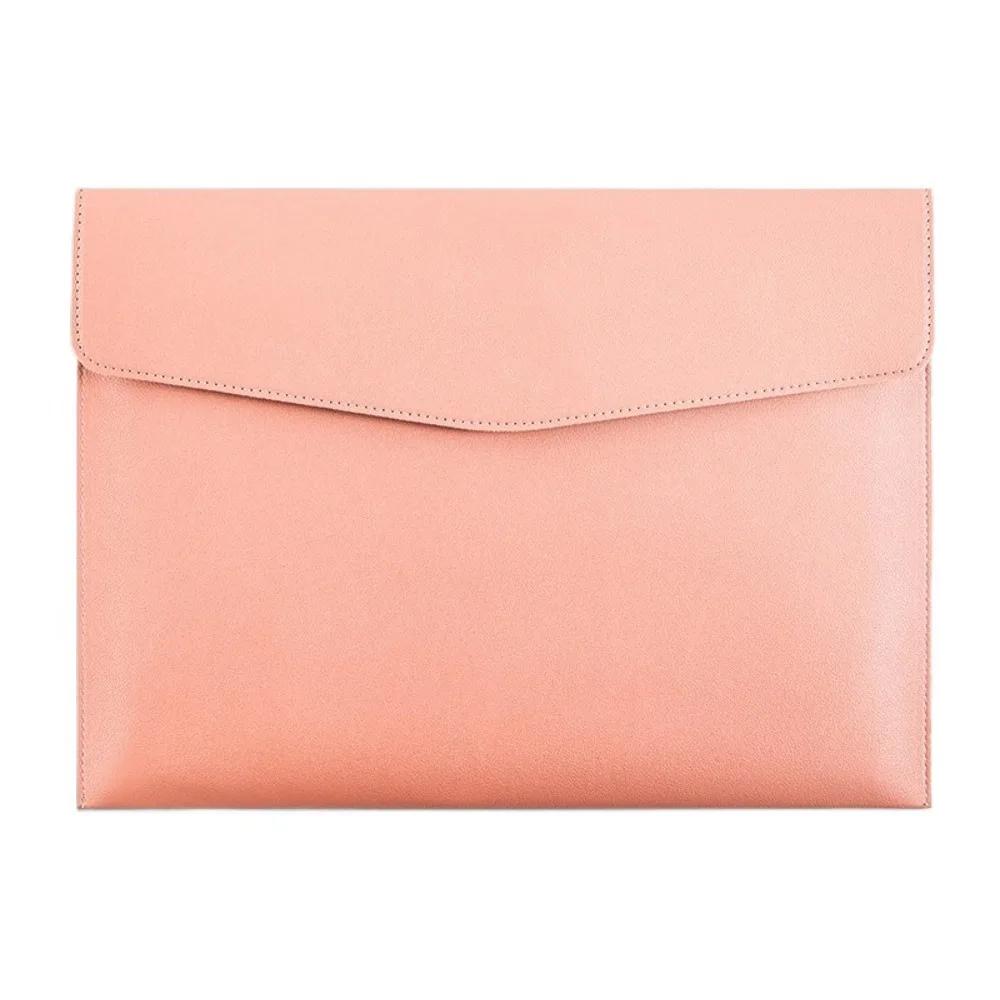 Leather Document Bag A4 Envelope Document Holder Quality Briefcase Data Contract Bill File Bag Document Organizer Storage Bag