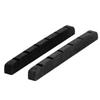 2Pcs Electric Guitar Nut Bone 6 String Pre Slotted Guitar Nut Replacement for Strat
