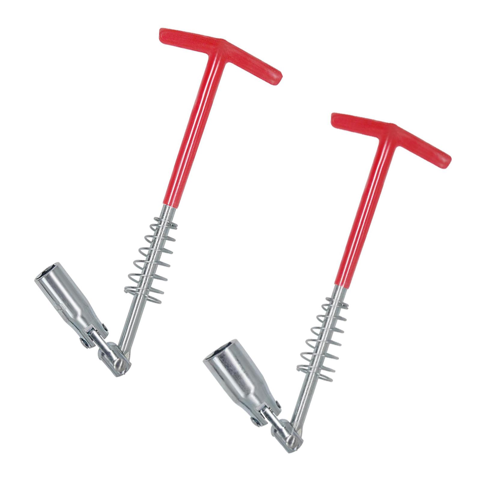 

Universal 16mm+21mm Spark Plug Removal Tool Wrench 360 Degree Rotation Spark Plug Removal Socket Wrench Auto Repair Tool