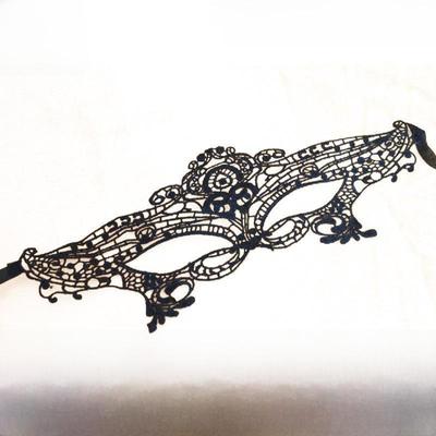 Lace Edge SM Adult Bondage Eye Mask for Flirting and Role Play