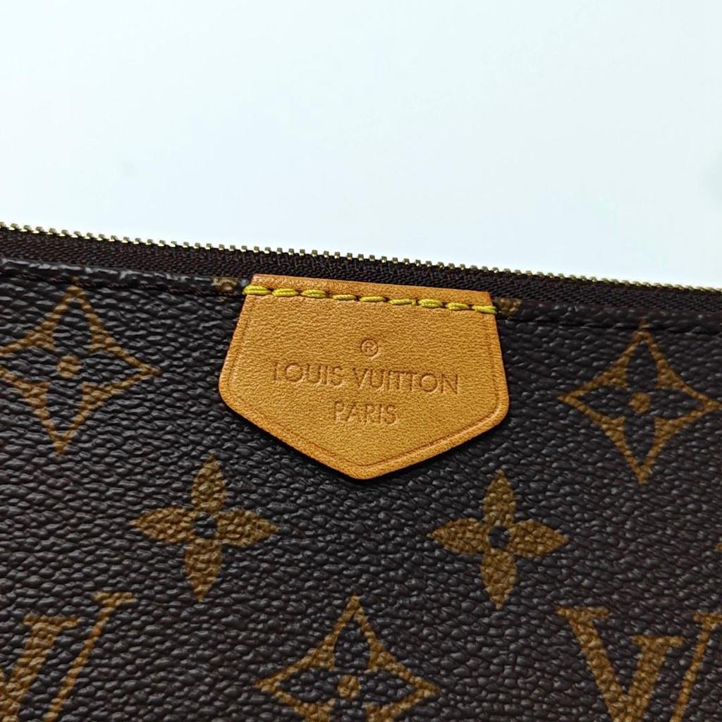 [Pre-Owned] Multi Pochette Accessoires Chain Monogram Five-In-One Combination Bag Coated Canvas Leather Mahjong Bag Underarm Hand - Very Good #1MUXL9K