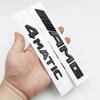 FCUI6 3D ABS Black A35 A45 A160 A180 A200 A250 Logo Letters 4MATIC Badge Car Rear Star Sticker AMG Emblem For Mercedes Benz W176 W177