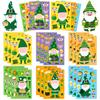 6 Sheets/pack DIY Staff Patrick's Day Sticker Hairband Irish Hat Festival Puzzle Stickers