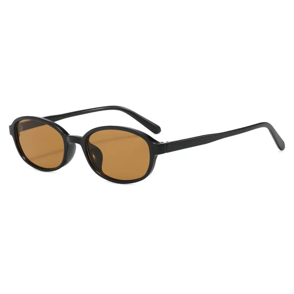 Japanese High-End Retro Oval Glasses for Women - Anti-Blue Light, Red Frame