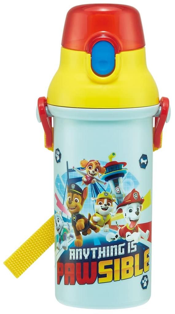 Skater Paw Patrol Water for Made in Bottle, 480ml, Boys, Plastic, Japan, PSB5SANAG-A