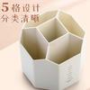 1pcs 360 Degree Rotating Pen Holder, Simple and Cute Student Desktop Stationery Storage Box, Multi-functional Pen Holder