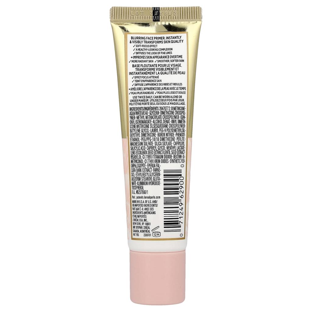 L'Oréal, Age Perfect, Blurring Face Primer, 00 Rosy/Rose, 30Ml(1Fl Oz)