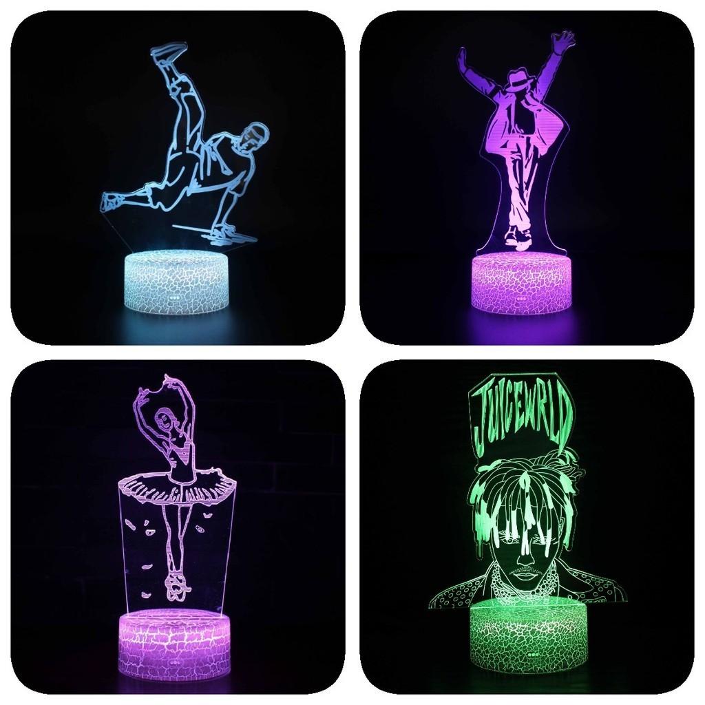 Modern Minimalist Led Night Light Acrylic Lampshade Perfect For Birthdays And Celebrations