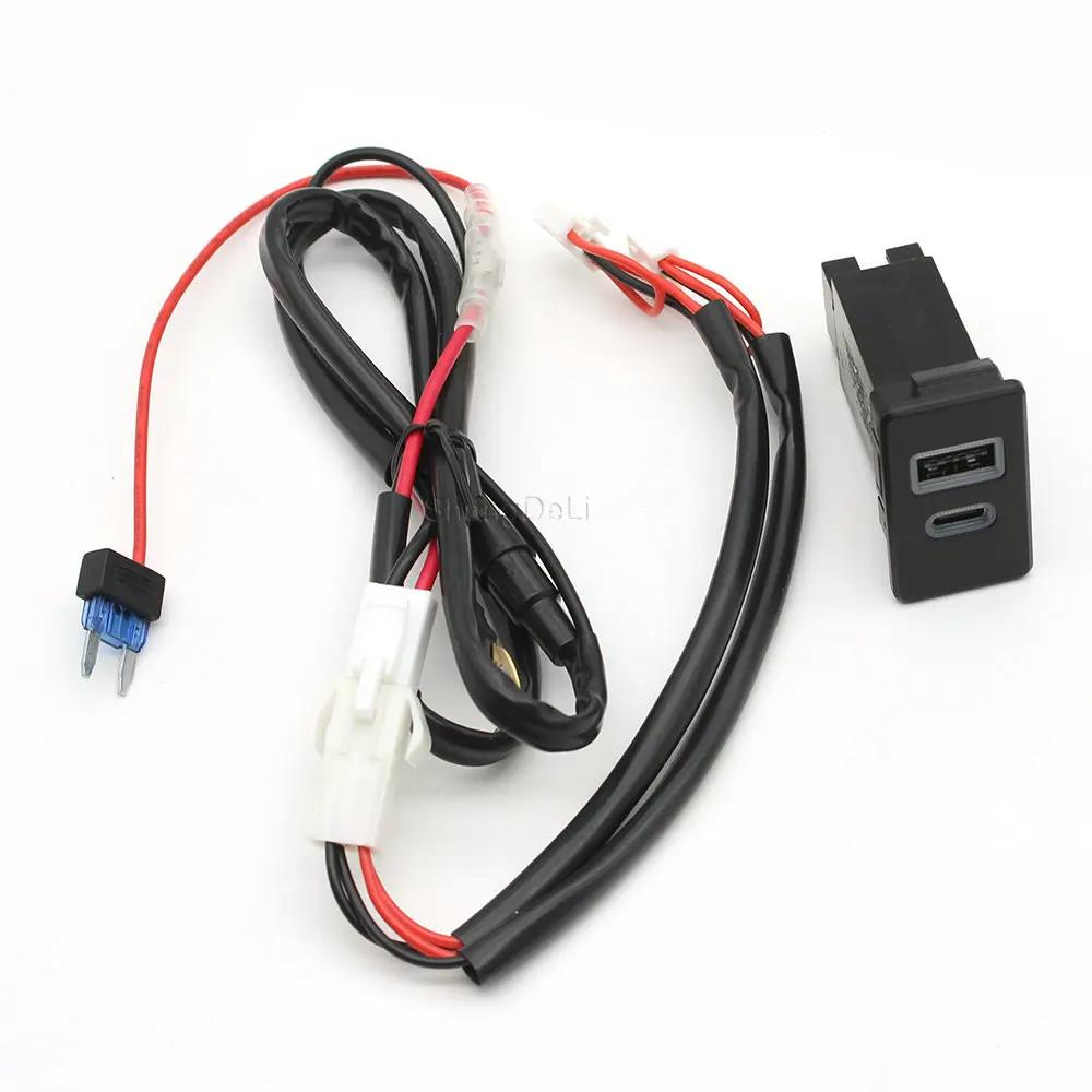 Usb fast charging port for nissan Paladin interior upgrades accessories usb U disk socket car charger usb adapter