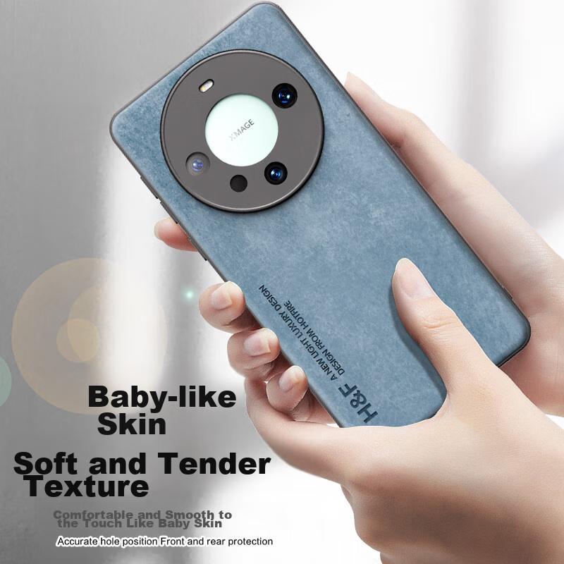 Phone Case for Huawei Mate60 Pro, Huawei Mate60 Pro+ Protective Cover, Upgraded Skin-Like Matte Lens Full Protection Silicone Case And Wome