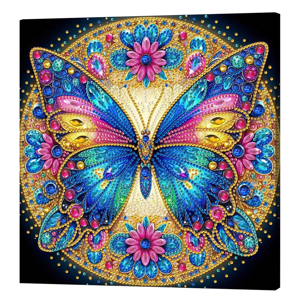 Special Shaped 5D DIY Partial Drill Diamond Art Kit for Adults DIY Gift Home Decor Diamonds Dots Gem Art Kits With Frame 25x25cm