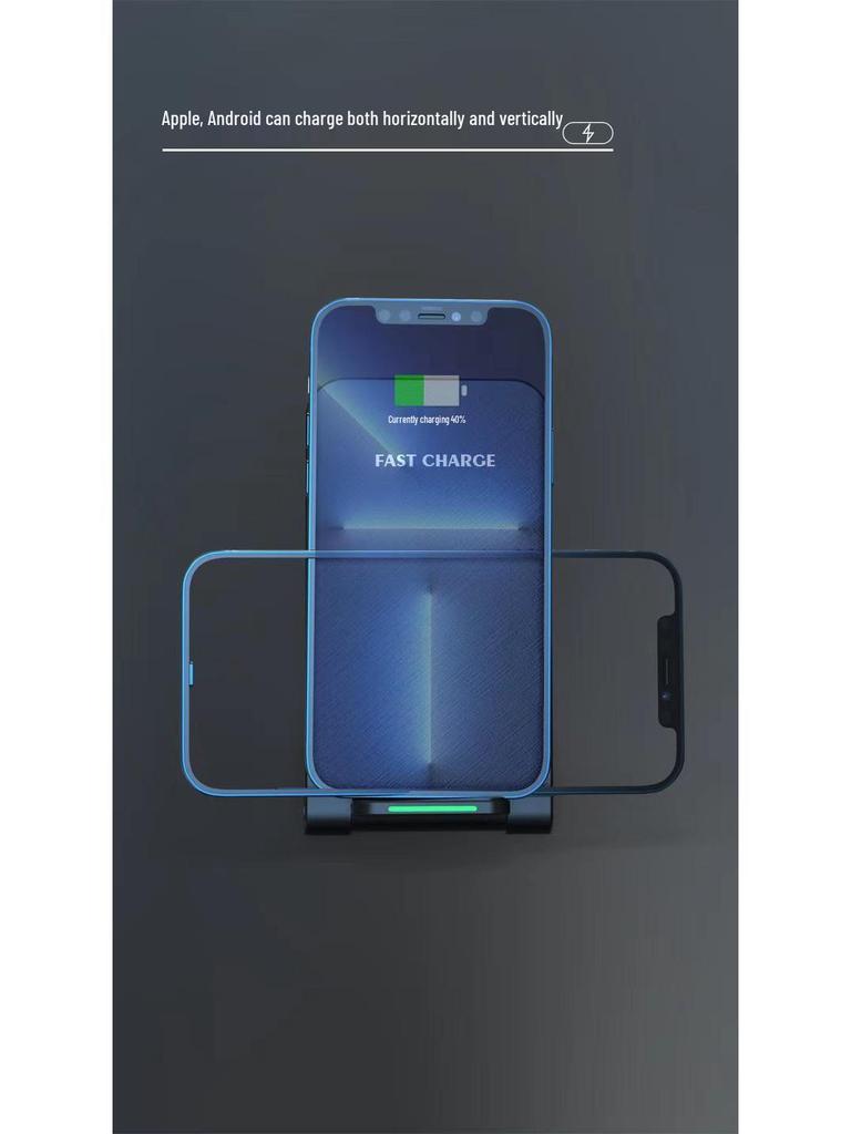 Rychlé bezdrátové skládací stolní pouzdro pro univerzální mobilní telefony